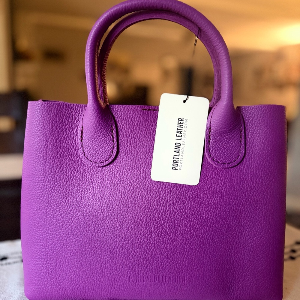 Portland Leather Cattleya Large Snap Raindrop